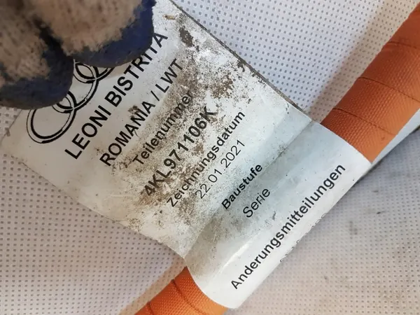 Audi E-Tron Ladduttagskabel OEM 4KL971106K image 5
