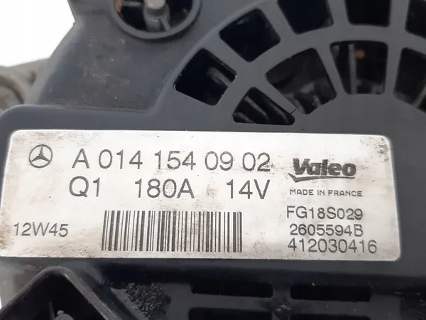 Vaihtovirtageneraattori Mercedes SL R231 image 3