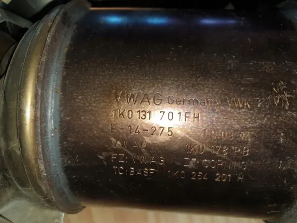 Catalisador Volkswagen Seat Skoda 1.4 TSI CAX OEM image 4