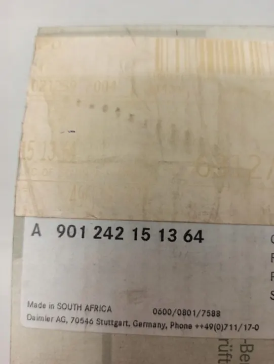 MERCEDES SPRINTER 901 902 903 SUPPORTO IN GOMMA A9012421513 image 4