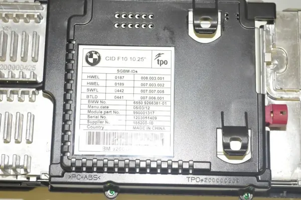 BMW Navigationssystem OEM 9253944 für 5 TOURING image 8