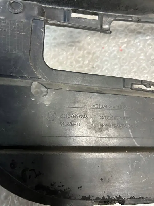 Griglia paraurti anteriore destra BMW X1 F48 OEM 51118497246 image 3