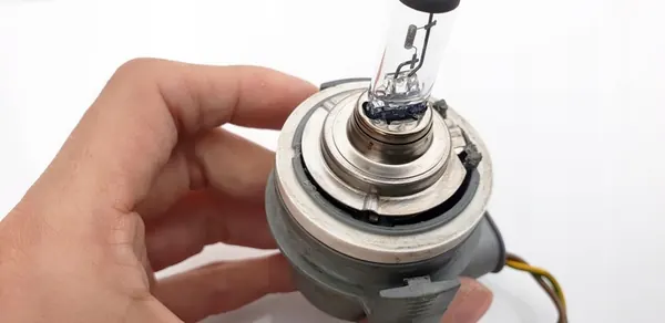 Suporte de lâmpada farol BMW E46 H7 cinza OEM KD4331 image 5