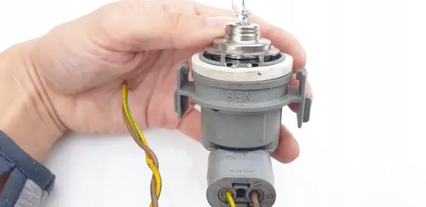 Suporte de lâmpada farol BMW E46 H7 cinza OEM KD4331 image 8