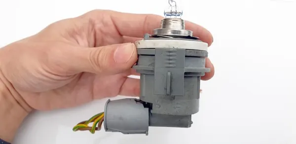 Suporte de lâmpada farol BMW E46 H7 cinza OEM KD4331 image 9