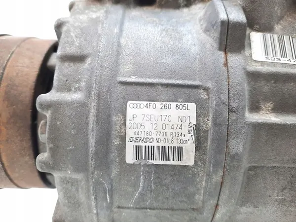Compressore aria condizionata Audi A6 S6 C6 4F image 5