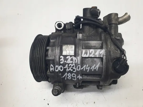 Compresor de aire acondicionado Mercedes W211 3.2 CDI A0012301411 image 2