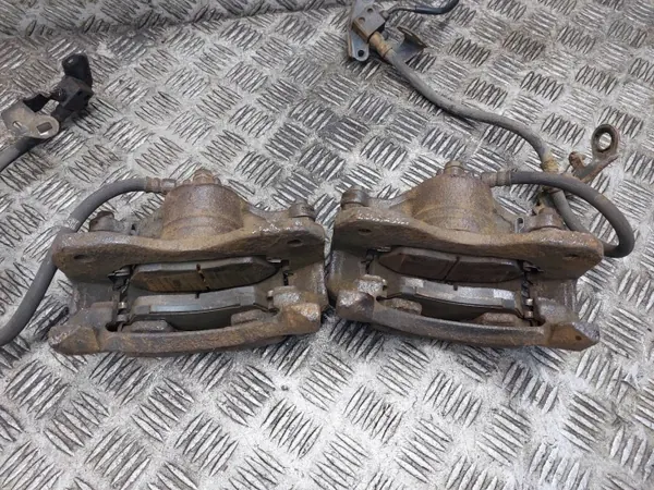 Bromsskivor, belägg, bromsok fram HONDA CITY IV 1.4 16V image 8