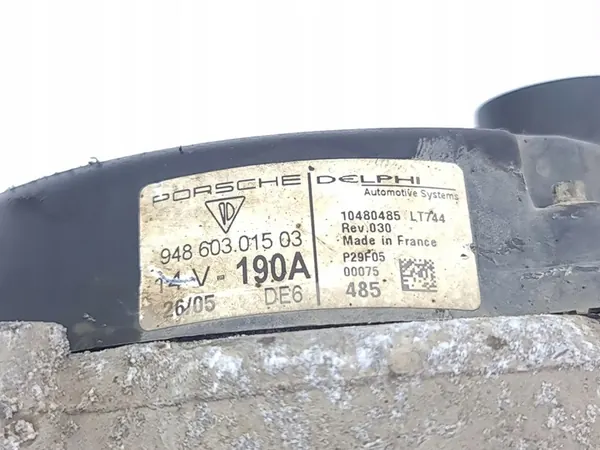 Porsche Cayenne (9PA) 2005 Generaattori OEM 94860301503 image 7