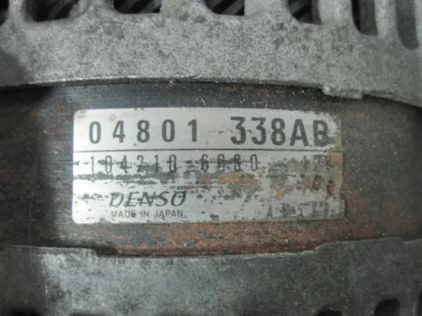 DODGE NITRO 2.8 CRD Vaihtovirtageneraattori 04801338AB image 6