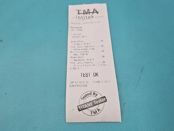 Motor de arranque Hyundai I30 I 07-12 1.6 CRDI 1250295 image 6