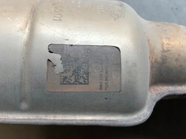 OEM 8W0253350BM Oikea pakoputki vaimennimella image 9