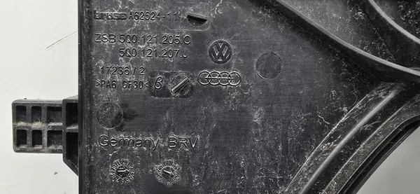 TD184 Skoda SuperB III 1.6d Kylarrubrik 5Q0959455AQ image 6