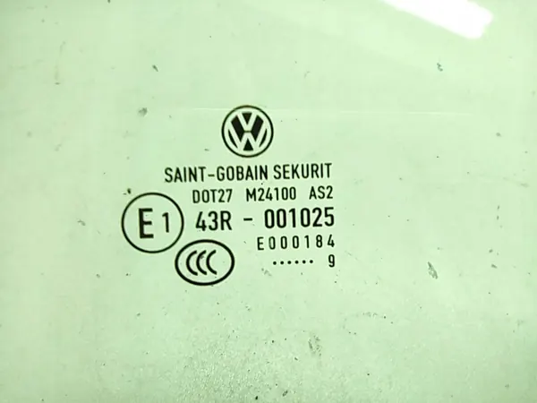 VW GOLF VI 5K Oikea Etu Ikkuna 2009 image 3