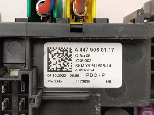 Módulo Controlo Caixa Fusíveis Mercedes Vito OEM A4479060117 image 6