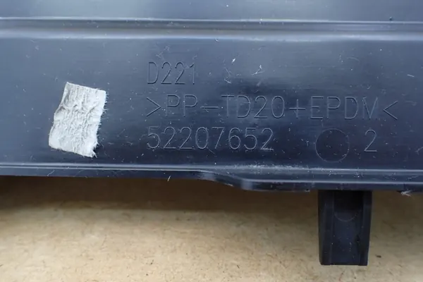Fiat 600 Intercooler-ilmaputken koriste OEM 52207652 image 5