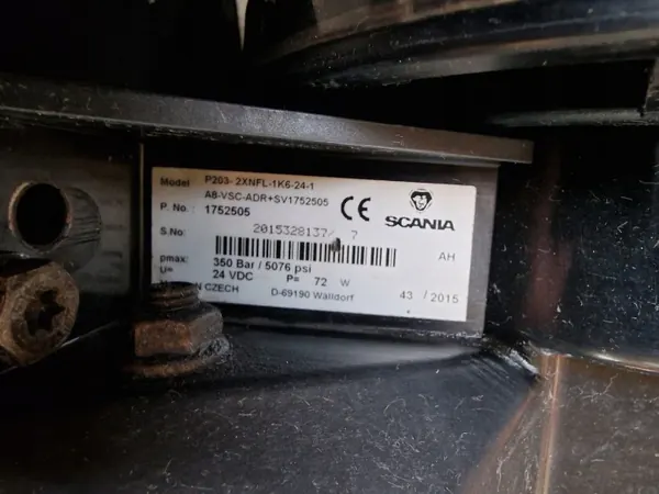 Scanian Keskusvoitelupumppu OEM R 1752505 image 5