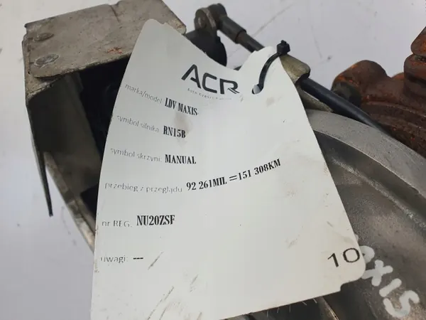 Turboahdin OEM 796910-0004 Maxus V80 2.5 D:lle image 9