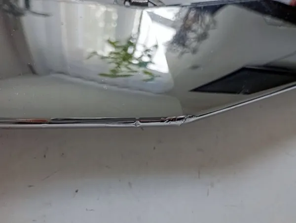 Rivestimento paraurti anteriore Cromato MERCEDES W207 OEM image 4