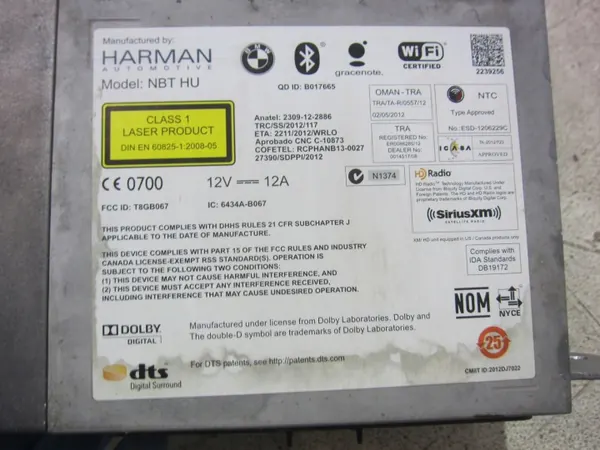 Rádio Navegação BMW NBT OEM 8SDVSDVSD933 image 7