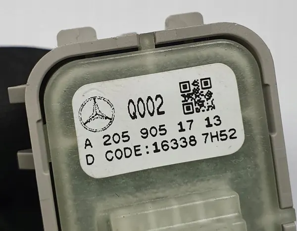 Schakelaar MERCEDES-BENZ GLC (X253, C253) 2015 A2059051713 image 4