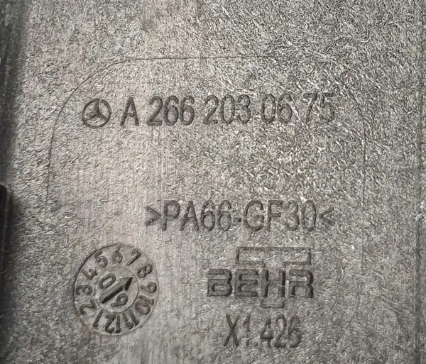 Carcasa de termostato Mercedes W169 1.5 A2662030675 image 3