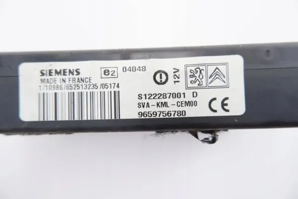 OEM 9659756780 puhelinmoduuli Peugeot 607 1999-2004 image 5