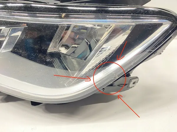 Vasen etuvalaisin H7+H9 VW Passat B8 2014-2019 image 5