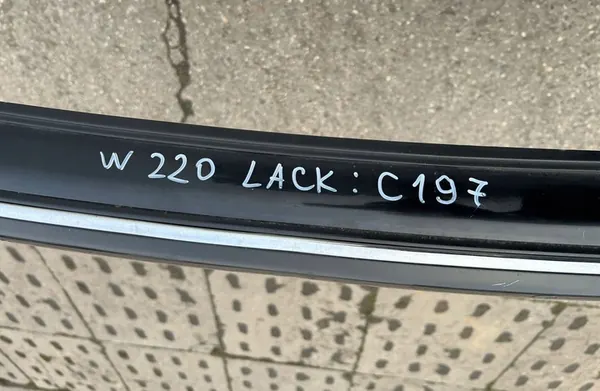 Parachoques Trasero Mercedes W220 Color 197 Sin PDC image 3