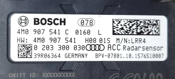 ACC-Radarsatz OEM 4M0907541C 4M0907561C Audi Q7 image 9