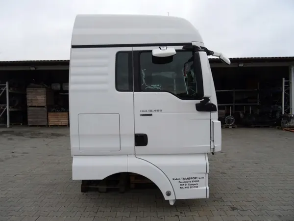 Cabine MAN TGX EURO 6 OEM M.m - Blanche d'origine image 3