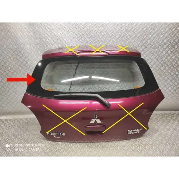 Lämmitettävä takalasi OEM TWS41169 Mitsubishi image 3