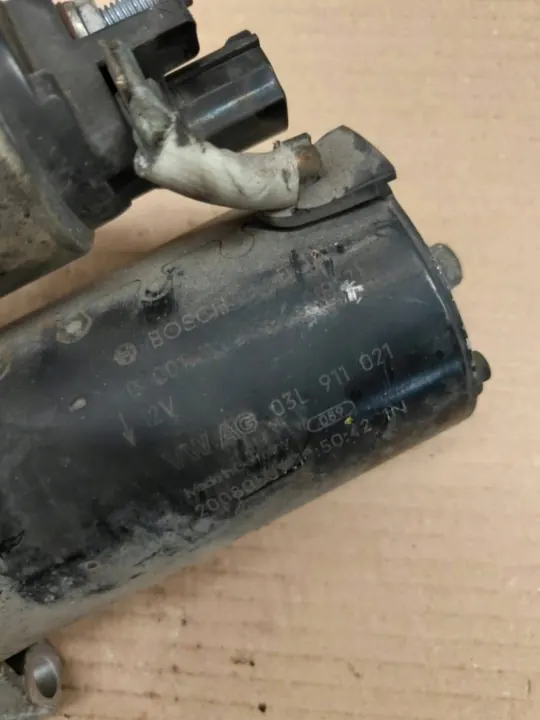 Startmotor OEM 03L911021 för Audi A4 2.0L Diesel image 3