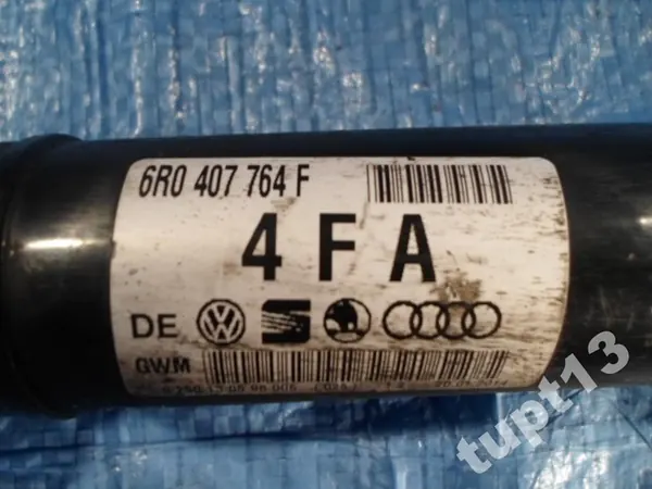 Komplettaxel VW POLO 6C0 6R0407764F image 2
