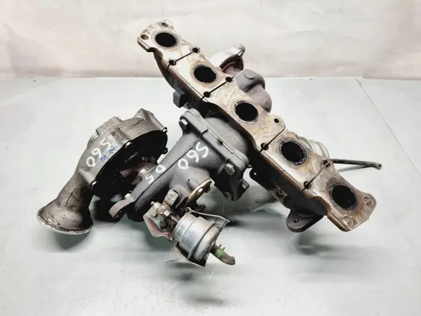 Turbo Volvo usado OEM 36010145 para XC70 II 2.4L image 5
