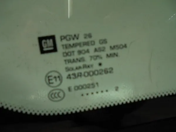 OEM 12841830 Rechte Front-Seitenscheibe für Opel Zafira C image 4