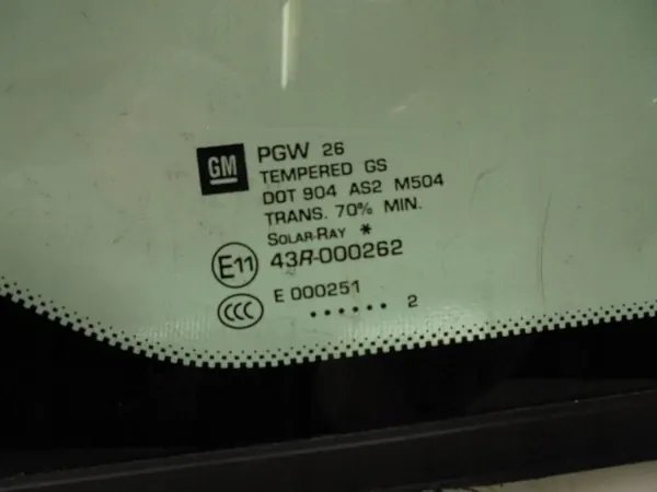 OEM 12841830 Rechte Front-Seitenscheibe für Opel Zafira C image 5