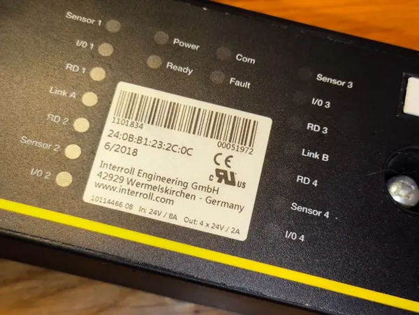Interroll MultiControl AS-i 24V 1101834 image 5