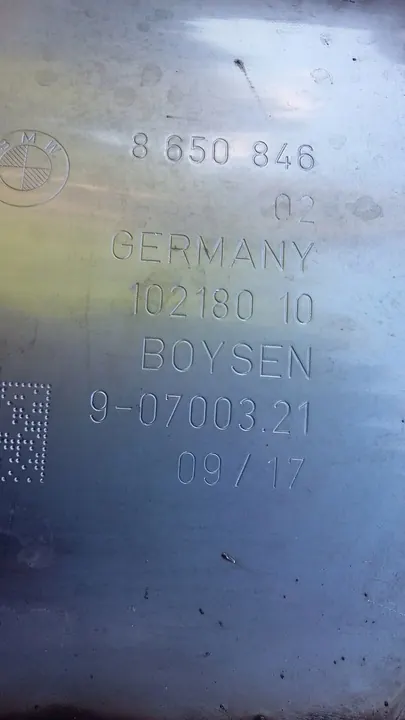 Escape BMW 3 4 F30 F32 F34 F36 4.0i 8650846 image 3