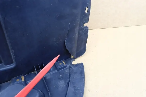 BMW X1 E84 09- Left Front Wheel Arch 51717290159 OE image 5