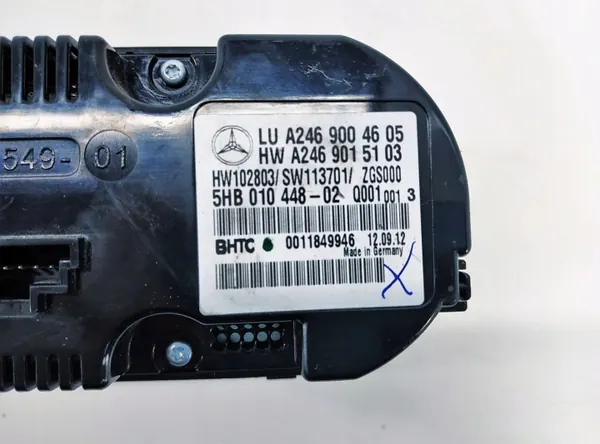 Mercedes A2469004605 ventilatierooster - Gebruikt image 4