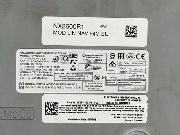 Module mémoire 64GB OEM JK2T-14G371-FCC Ford Ecosport image 4