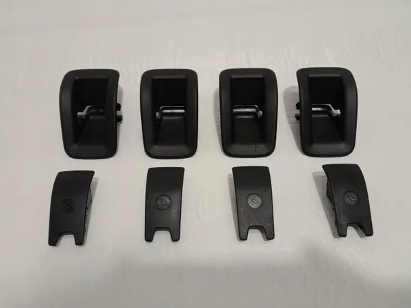 Jeu de couvercles Isofix Audi A4 B9 Berline OEM 8W0887233B image 2