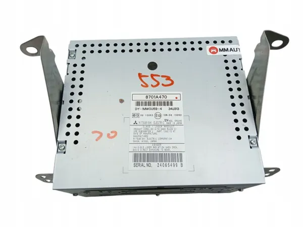 Mitsubishi ASX radion paneeli OEM 8701A470, 8002A920 image 10