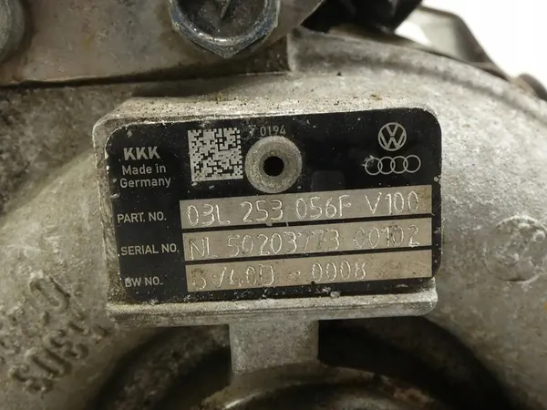 Turbo Audi A1 8X VW Scirocco III 2.0 TDI OEM image 6