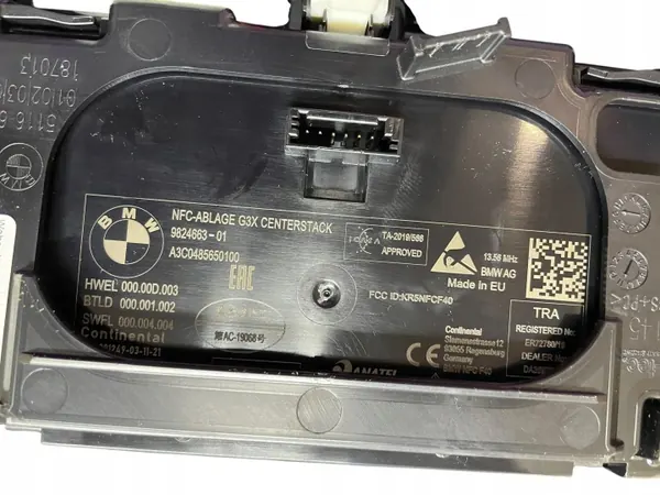 OEM 6801508 Tunnelivarasto Mukitelineellä BMW 5 G30 image 7