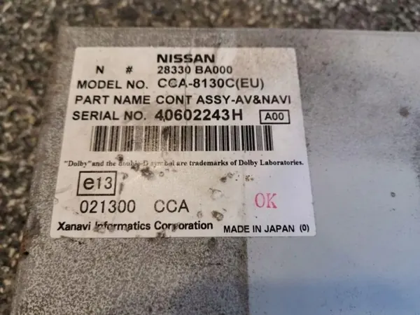 Changer CD Nissan Primera 2006 OEM 28330BA000 image 4