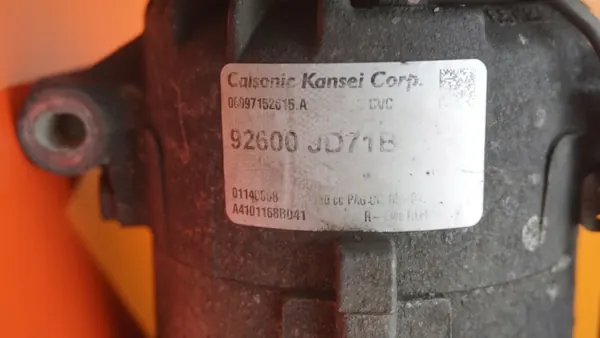 Compressor ar condicionado Nissan OE M9R832 para X-Trail T31 image 6
