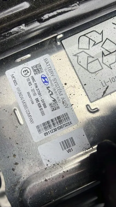 Begagnat batteri OEM 37501-DF000 för Hyundai Kona II image 4