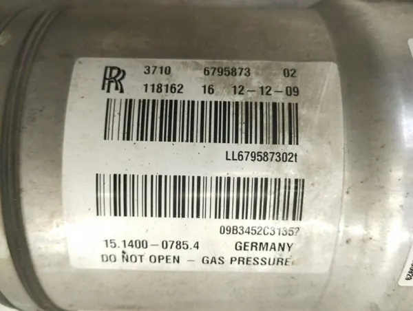 Amortisseur pneumatique OEM 6795873 pour Rolls-Royce Ghost image 9